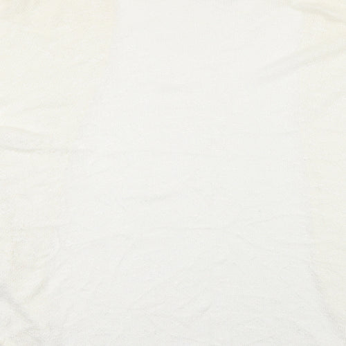 Apricot Womens White   Cardigan Jumper Size 10