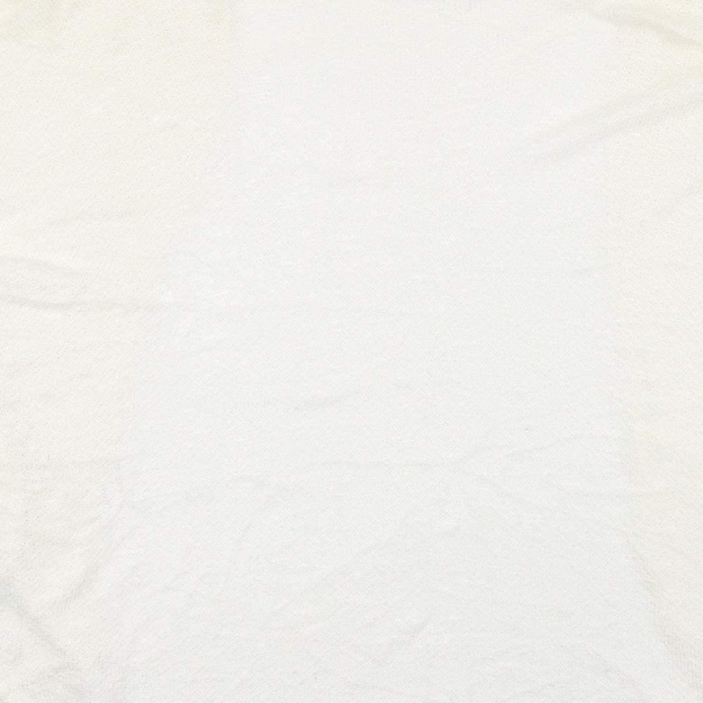 Apricot Womens White   Cardigan Jumper Size 10