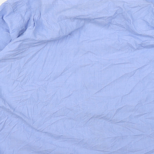 B&W Mens Blue    Polo Size 17.5