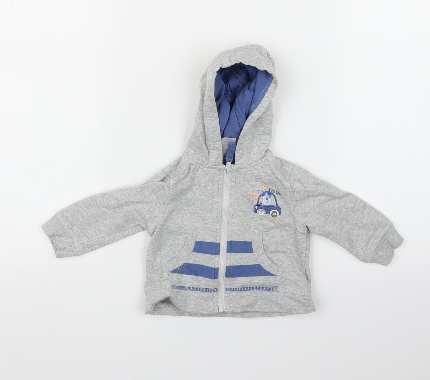 minidub Boys Grey   Jacket  Size 3-6 Months  - car