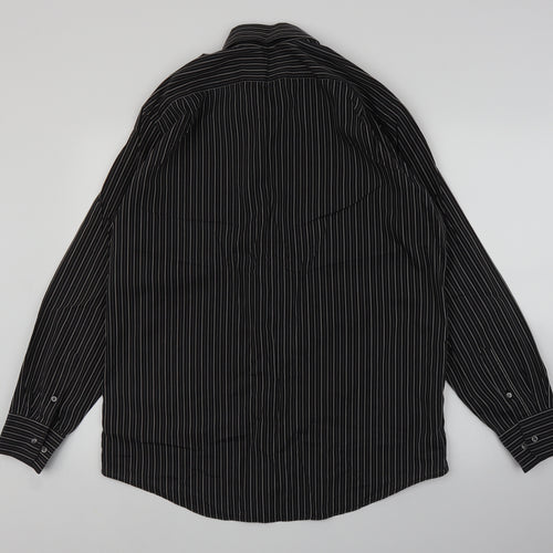 Lacoste Mens Brown Striped   Polo Size 42