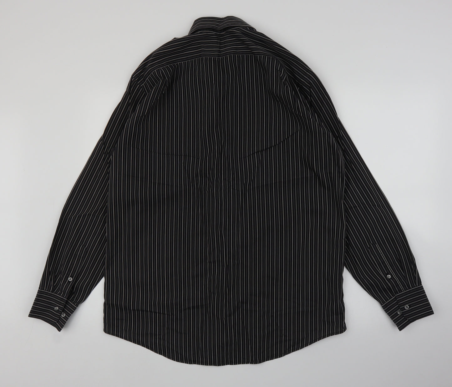Lacoste Mens Brown Striped   Polo Size 42
