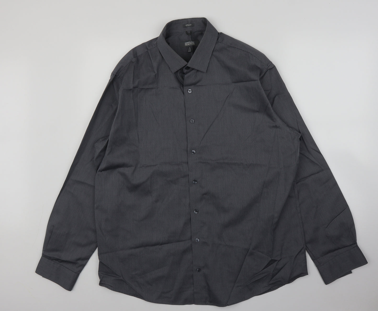 Kenneth Cole Mens Grey    Polo Size XL