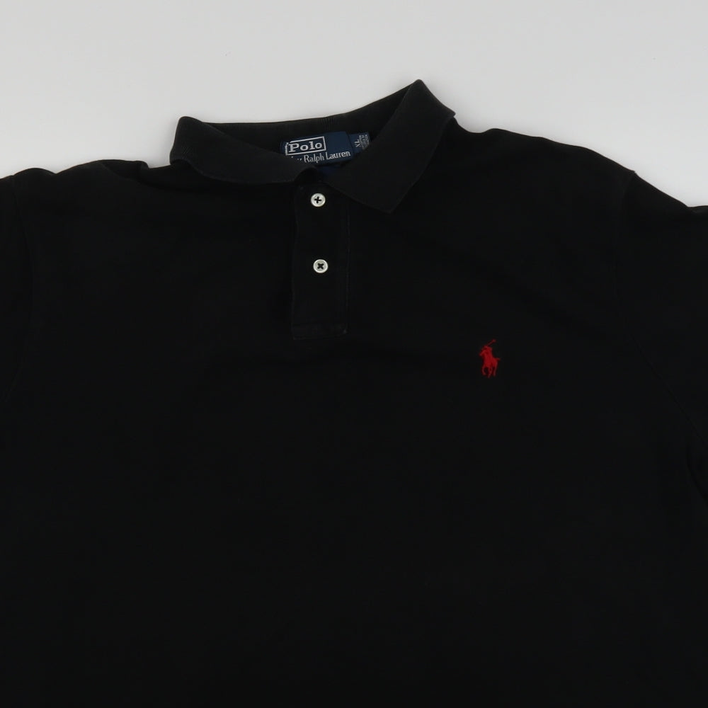 Ralph Lauren Mens Black    Polo Size XL