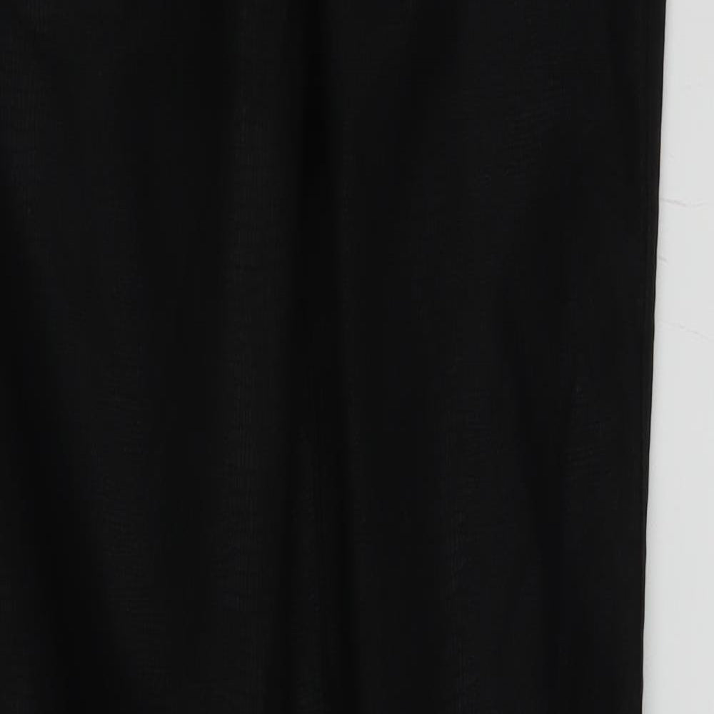 F&F Womens Black Animal Print  Skinny Jeans Size 12 L29 in