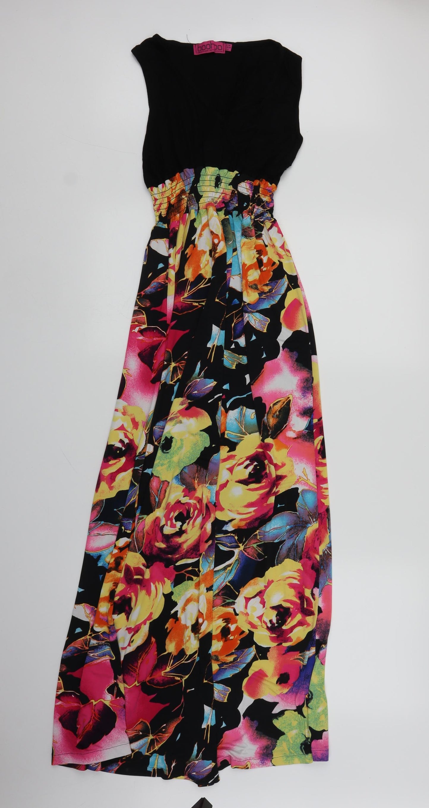 Boohoo Womens Multicoloured Floral  Maxi  Size 10  - NO LABELS