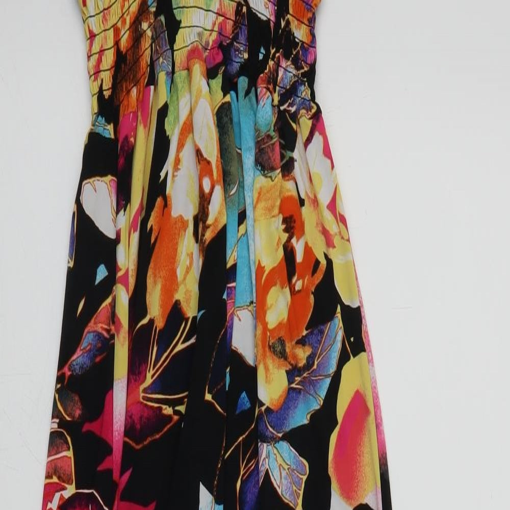 Boohoo Womens Multicoloured Floral  Maxi  Size 10  - NO LABELS