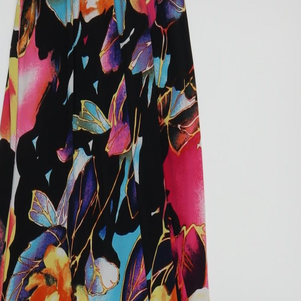 Boohoo Womens Multicoloured Floral  Maxi  Size 10  - NO LABELS