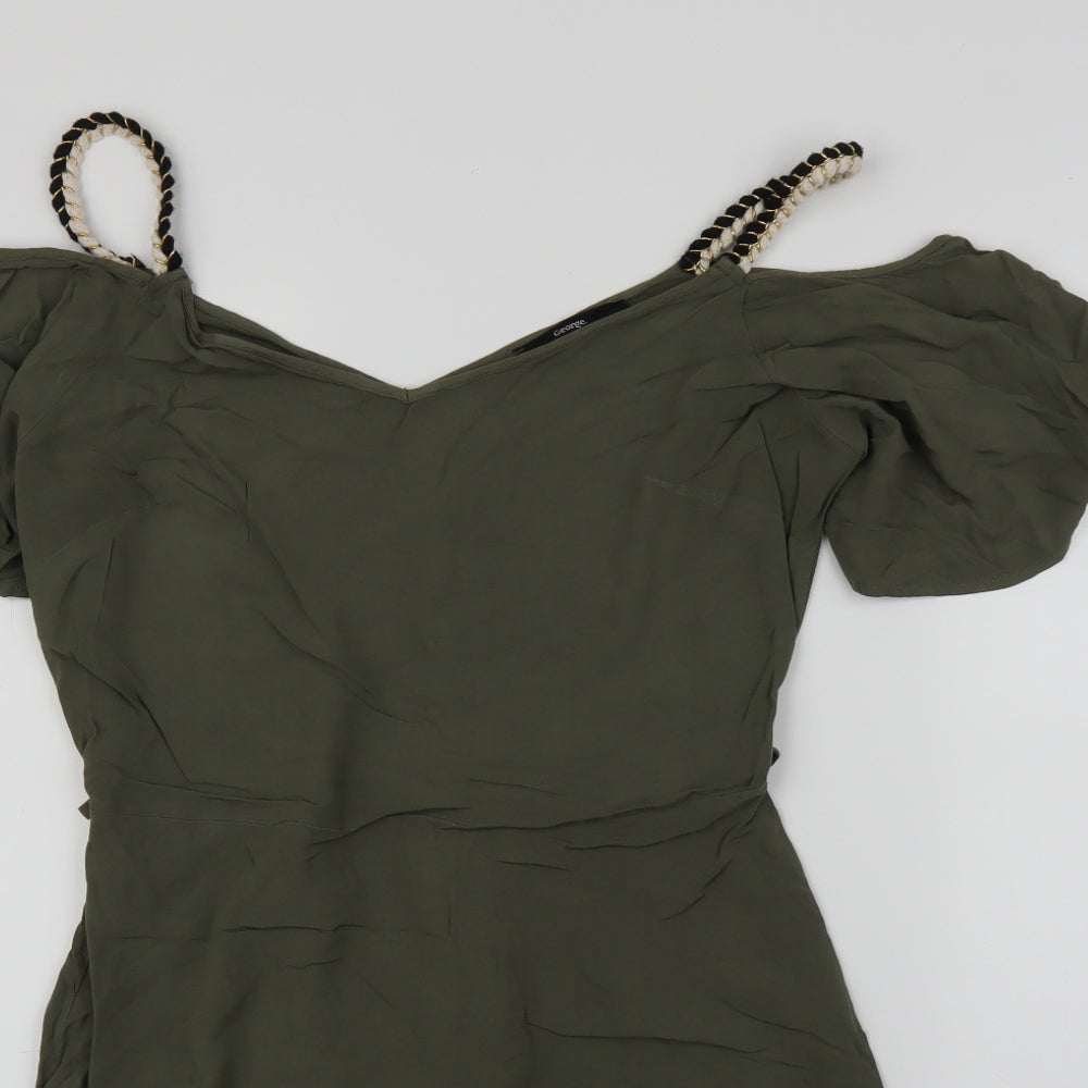 GEROGE Womens Green   A-Line  Size 10