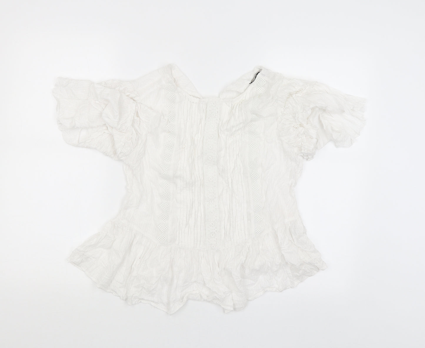 Zara Womens White   Basic Blouse Size S