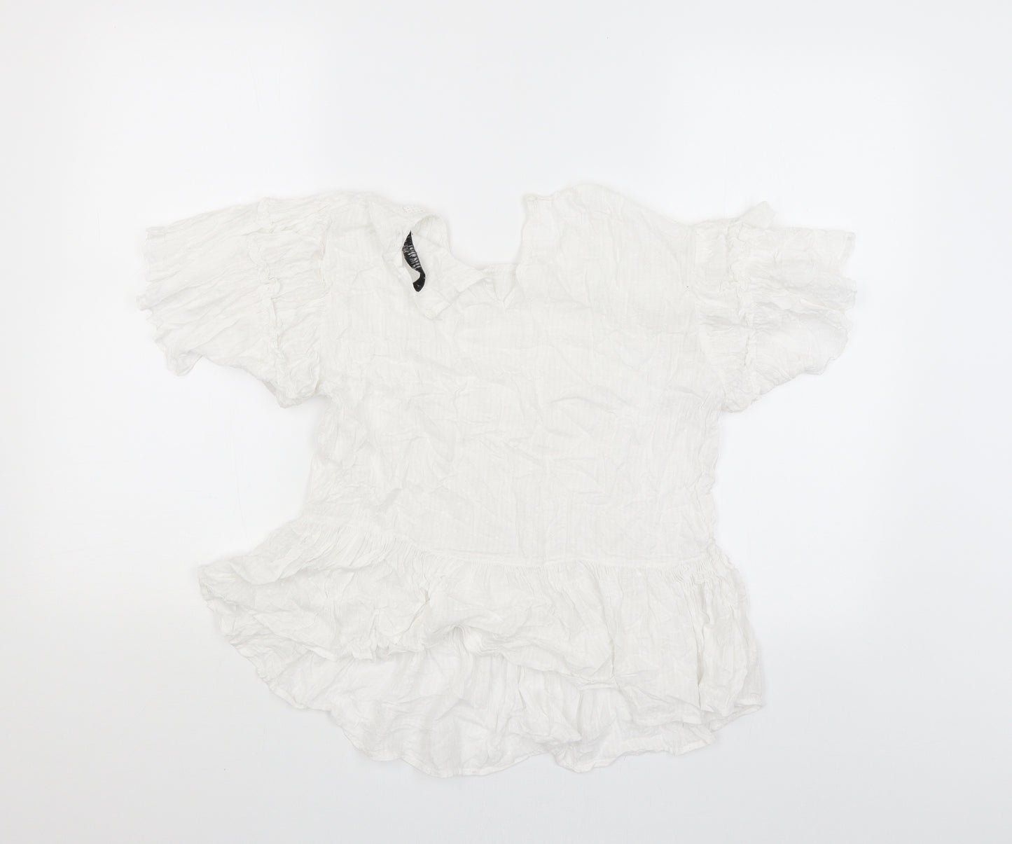 Zara Womens White   Basic Blouse Size S