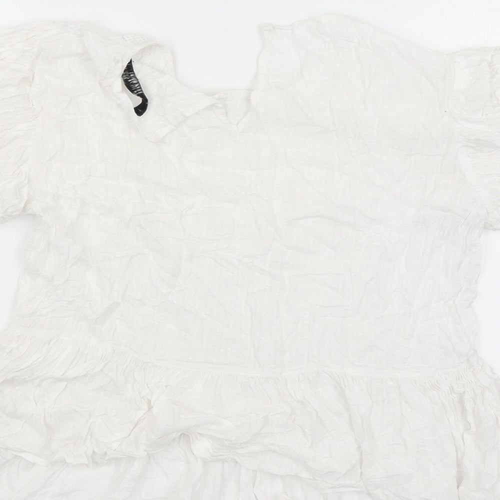 Zara Womens White   Basic Blouse Size S