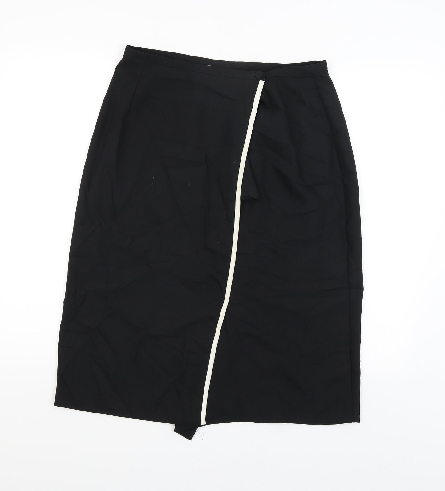 Bargo Womens Black   Straight & Pencil Skirt Size 14