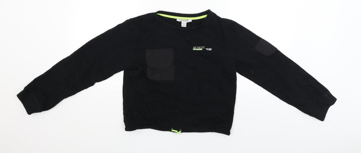 Primark Boys Black   Basic T-Shirt Size 11-12 Years