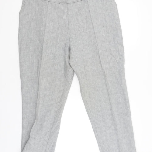 Classic Womens Grey   Jegging Trousers Size 18 L26 in