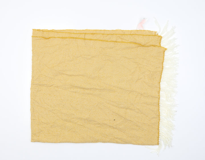 Primark Womens Yellow Striped   Shawl/Wrap