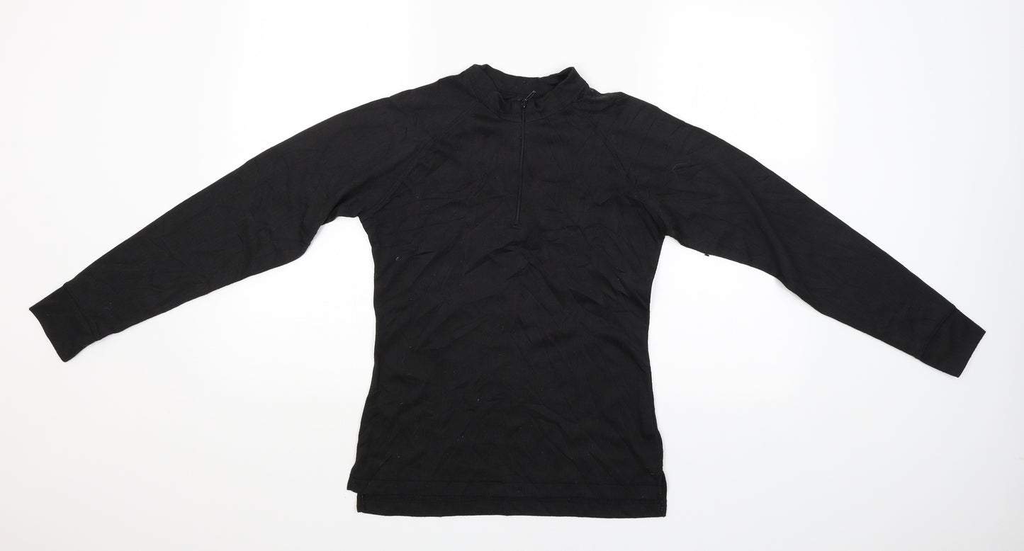 Parallel Womens Black   Cardigan Jumper Size 10