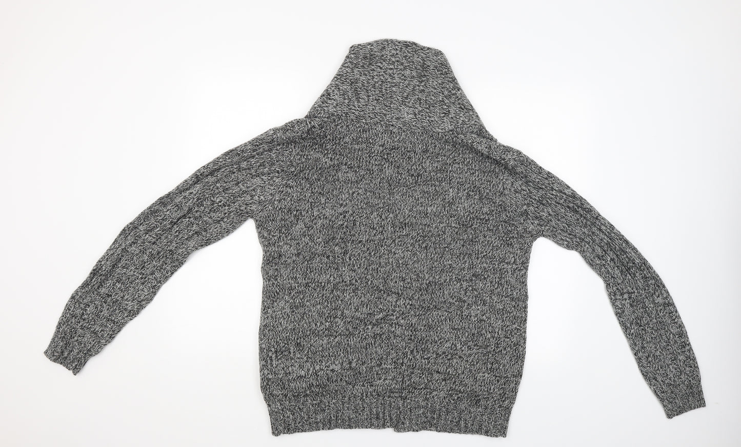 Cedar Wood State Womens Grey   Cardigan Jumper Size M