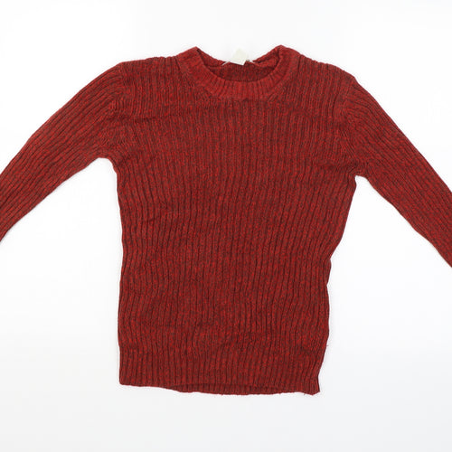 H&M Womens Red   Pullover Jumper Size S