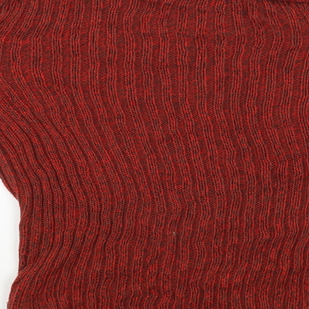H&M Womens Red   Pullover Jumper Size S