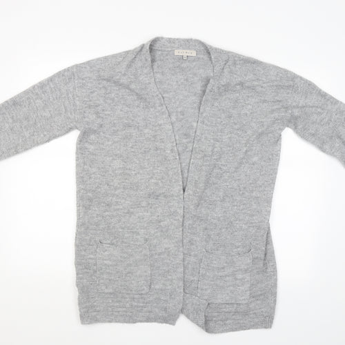 Nutmeg Womens Grey   Cardigan Jumper Size 12