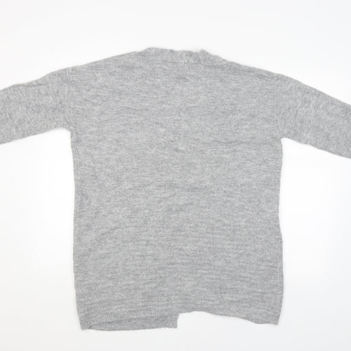 Nutmeg Womens Grey   Cardigan Jumper Size 12