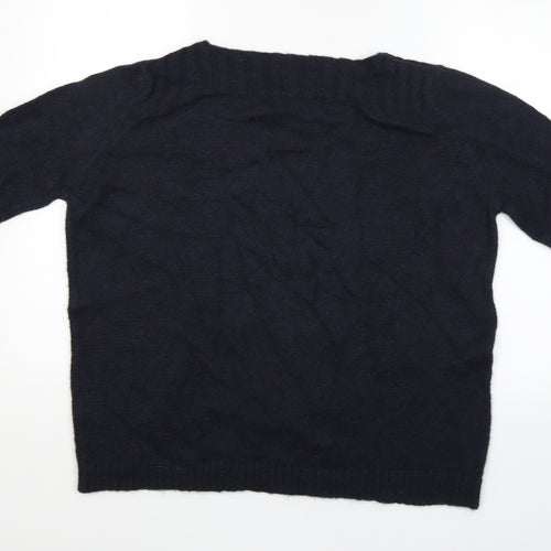 Artigiano Womens Blue   Pullover Jumper Size L