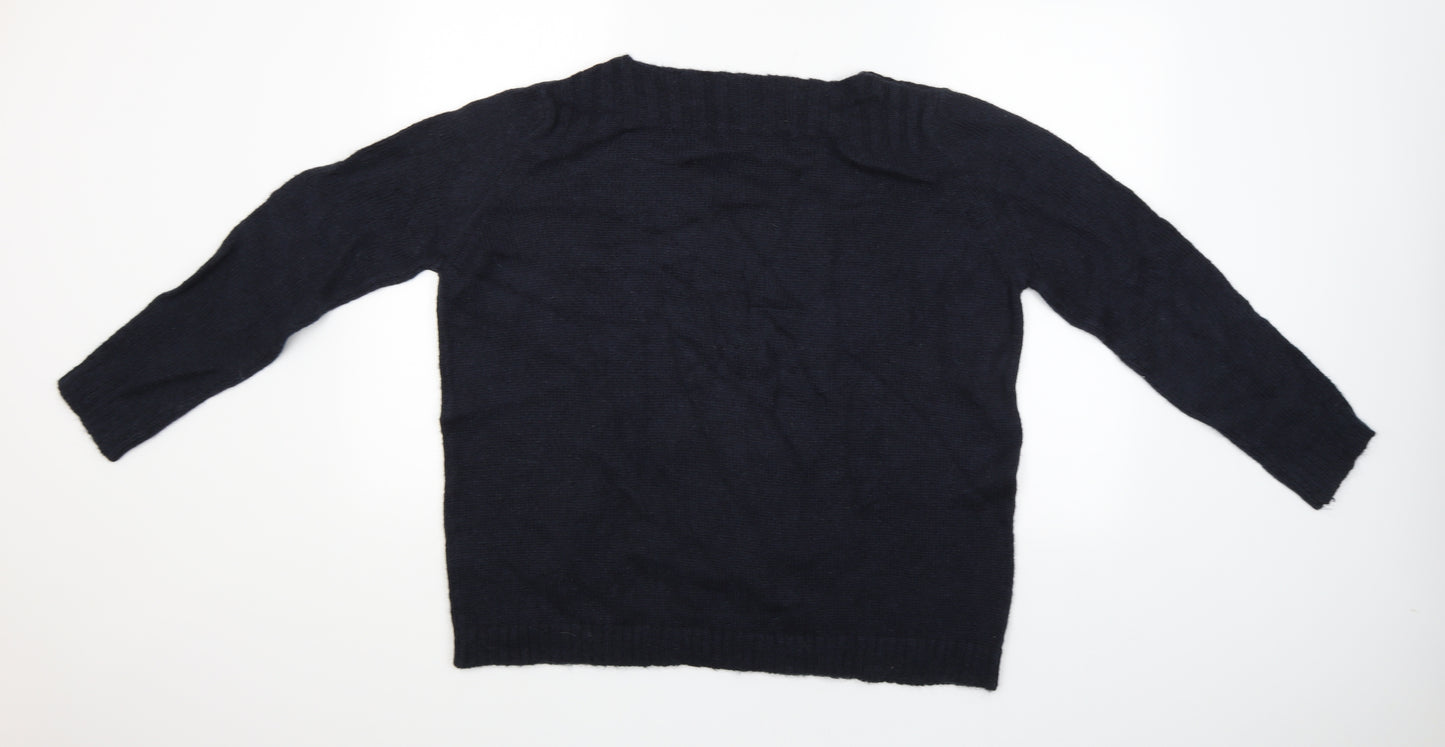 Artigiano Womens Blue   Pullover Jumper Size L