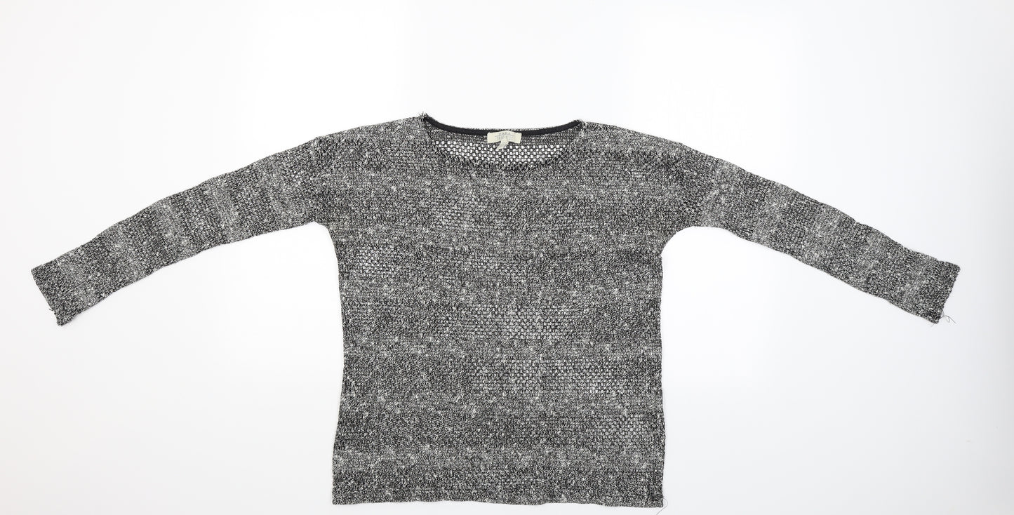 Zara Womens Grey   Basic Blouse Size M