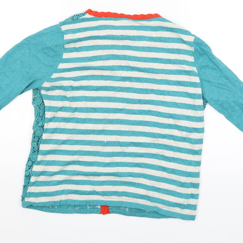White Stuff Womens Blue   Cardigan Jumper Size 16
