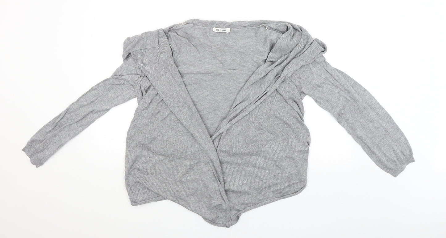 Marks and Spencer Womens Grey   Cardigan Jumper Size 18
