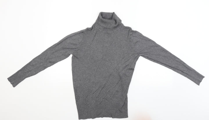 F&F Womens Grey Pullover Jumper Size 14