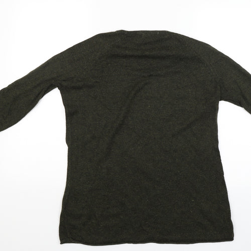 H&M Womens Green   Pullover Jumper Size S