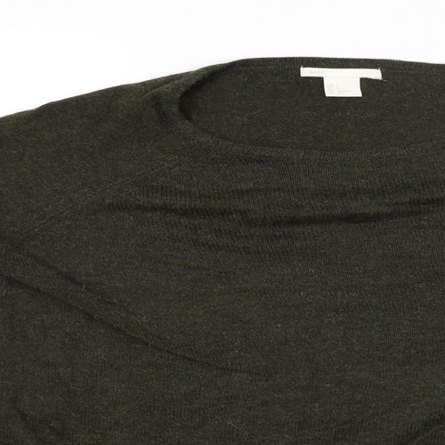 H&M Womens Green   Pullover Jumper Size S