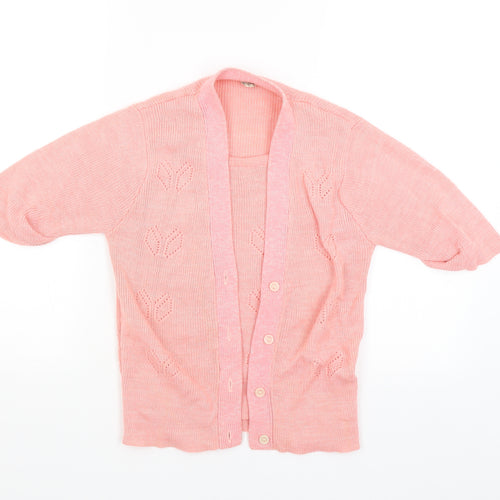 Preworn Womens Pink   Pullover Jumper Size 16
