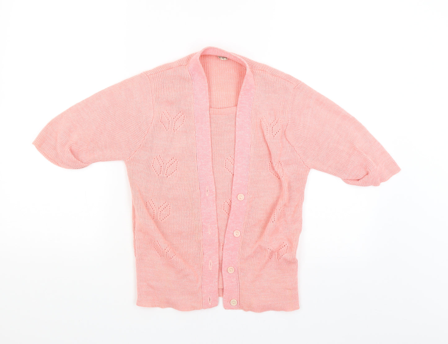 Preworn Womens Pink   Pullover Jumper Size 16