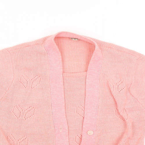 Preworn Womens Pink   Pullover Jumper Size 16