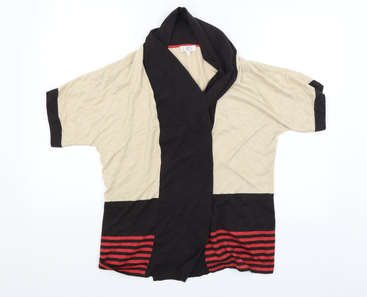 CC Womens Beige Cardigan Jumper Size M