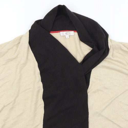 CC Womens Beige   Cardigan Jumper Size M