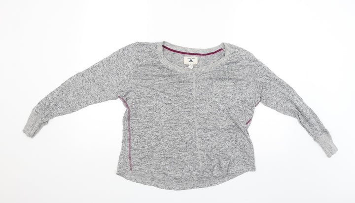 Night Owl Womens Grey   Pullover Jumper Size M