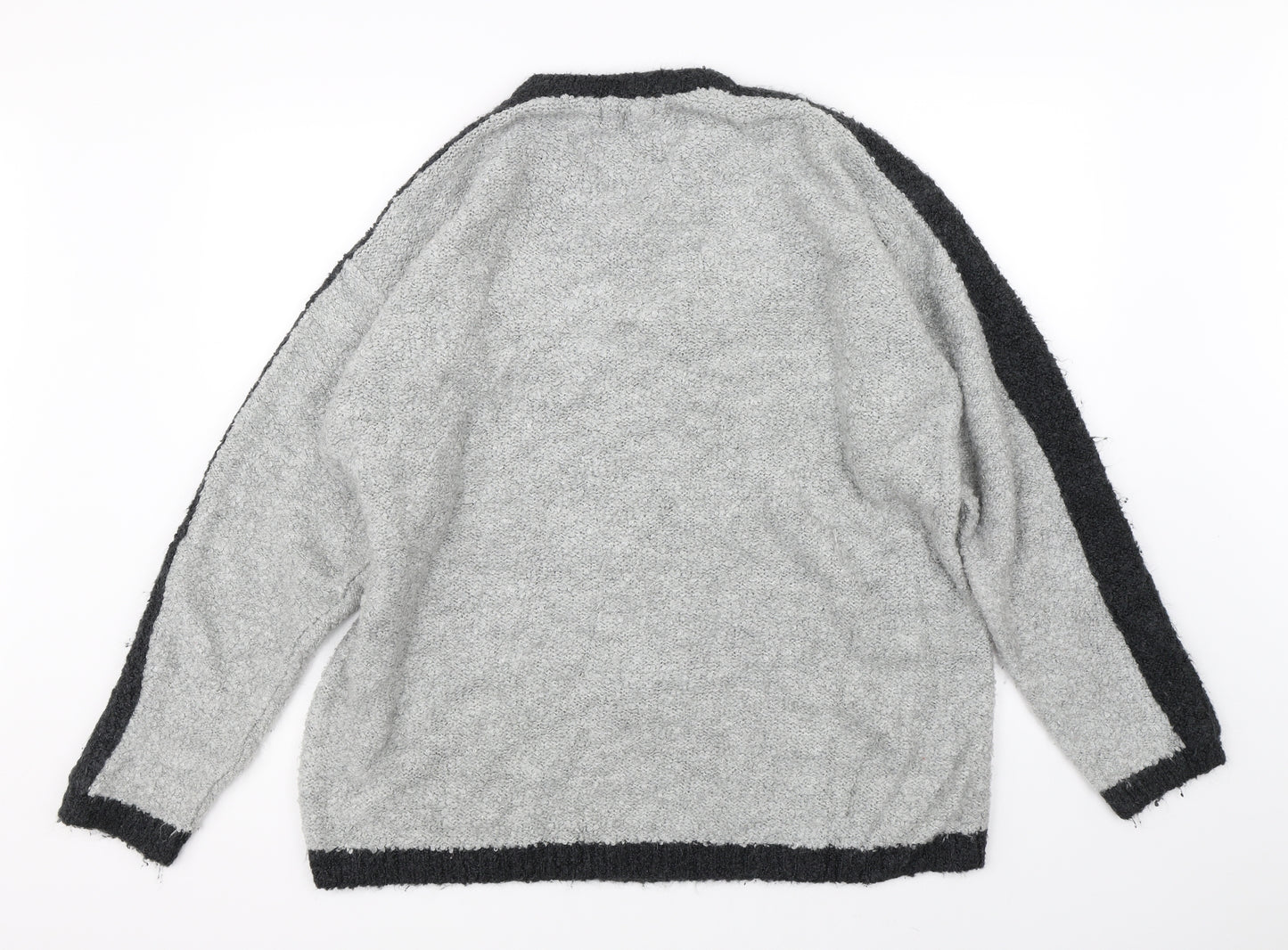 Hot Tuna Mens Grey  Knit Pullover Jumper Size XL