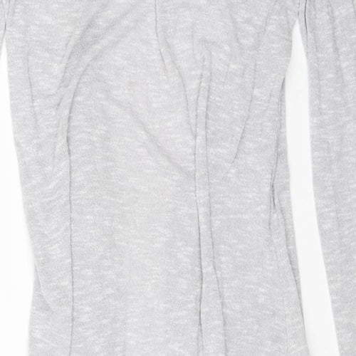 New Look Womens Grey   Cape Jumper Size 12