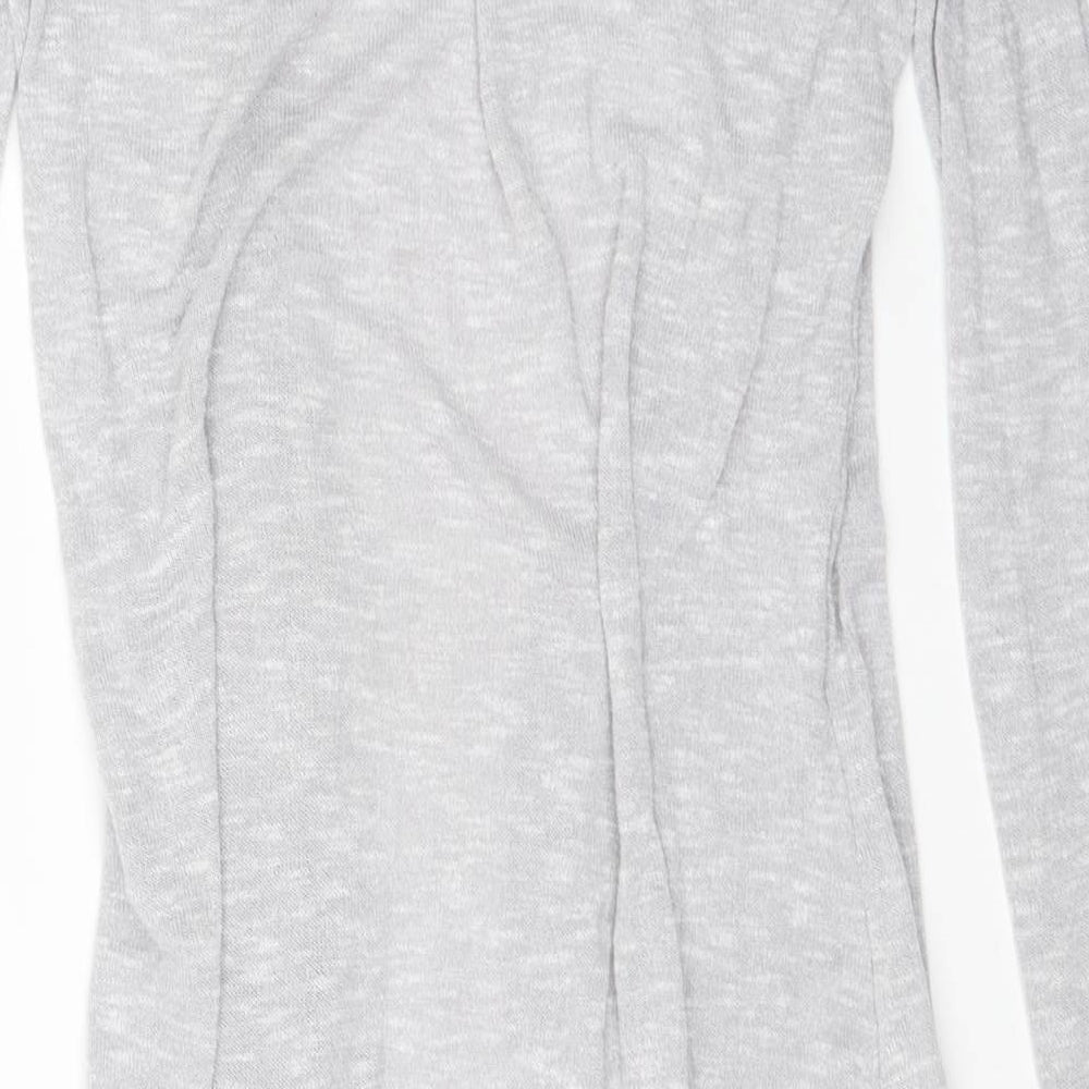 New Look Womens Grey   Cape Jumper Size 12