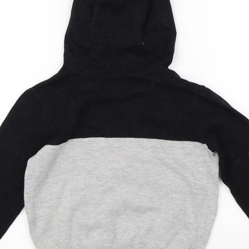 Boys Boys Grey   Pullover Hoodie Size 5 Years