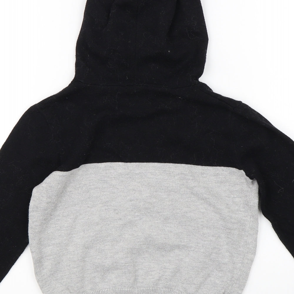 Boys Boys Grey   Pullover Hoodie Size 5 Years