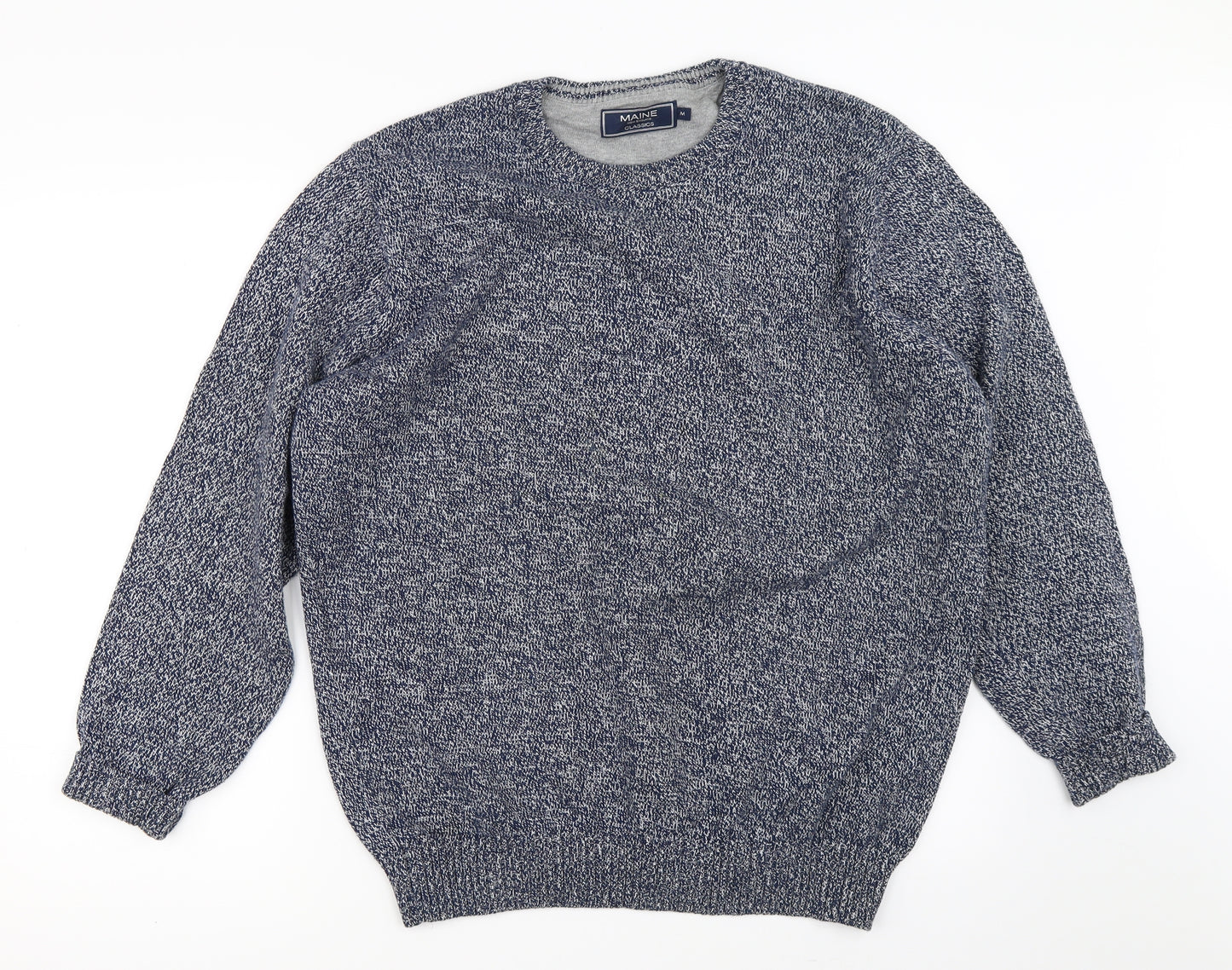 Main Mens Blue  Knit Pullover Jumper Size M