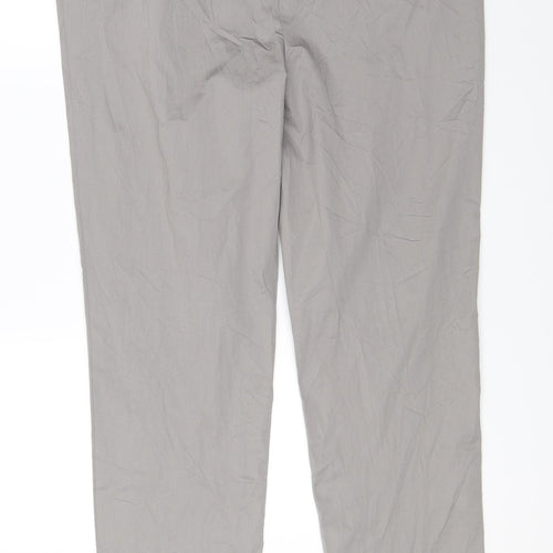 Gerry Weber Womens Grey   Dress Pants Trousers Size 38 in L30 in