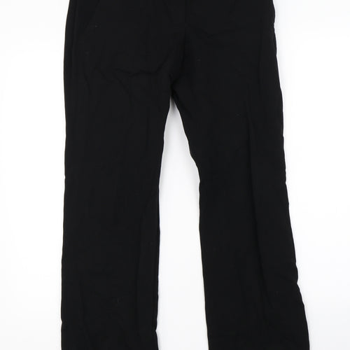 H&M Womens Black   Dress Pants Trousers Size 8 L28 in