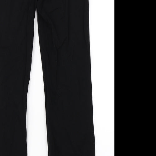H&M Womens Black   Dress Pants Trousers Size 8 L28 in