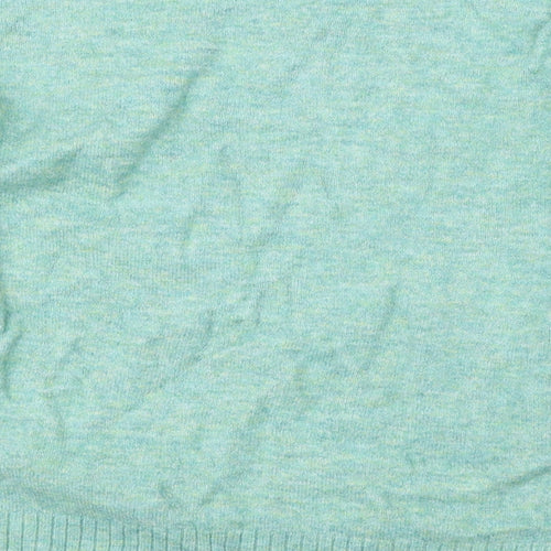 Love Knitwear Womens Green  Knit Pullover Jumper Size 14